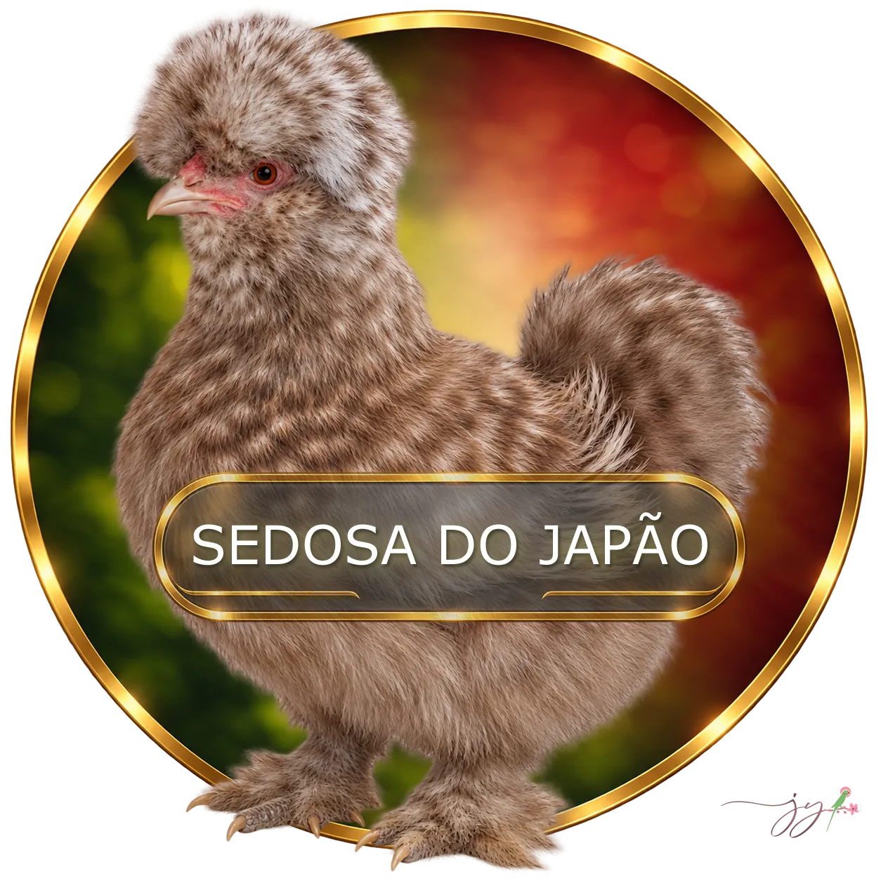 Galinha Sedosa do Japão do Criatório Jo Yama